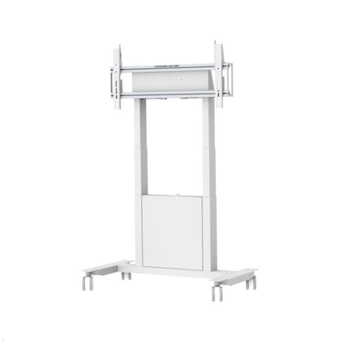 SMS Smart Media Solutions AB SMS Func mobiler Monitorständer elektrisch höhenverstellbar (FMT031002) weiß