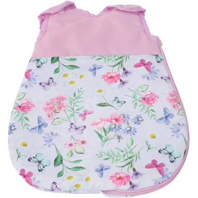 Puppen Schlafsack CHIC2000 "Bola, Flowers", bunt (flowers), Puppenausstattungen, Kinder, Polyester