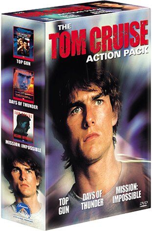 Tom Cruise - Tom Cruise-Action Pack (Top Gun, Tage des Donners, Mission: Impossible) [3 DVDs] - Preis vom 09.10.2026 07:28:09 h