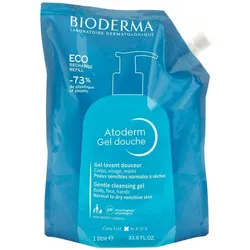 2x Bioderma, Duschmittel, Atoderm (1000 ml)