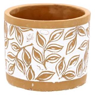 Topf Olea Zylinder Braun 11 cm (33338246)