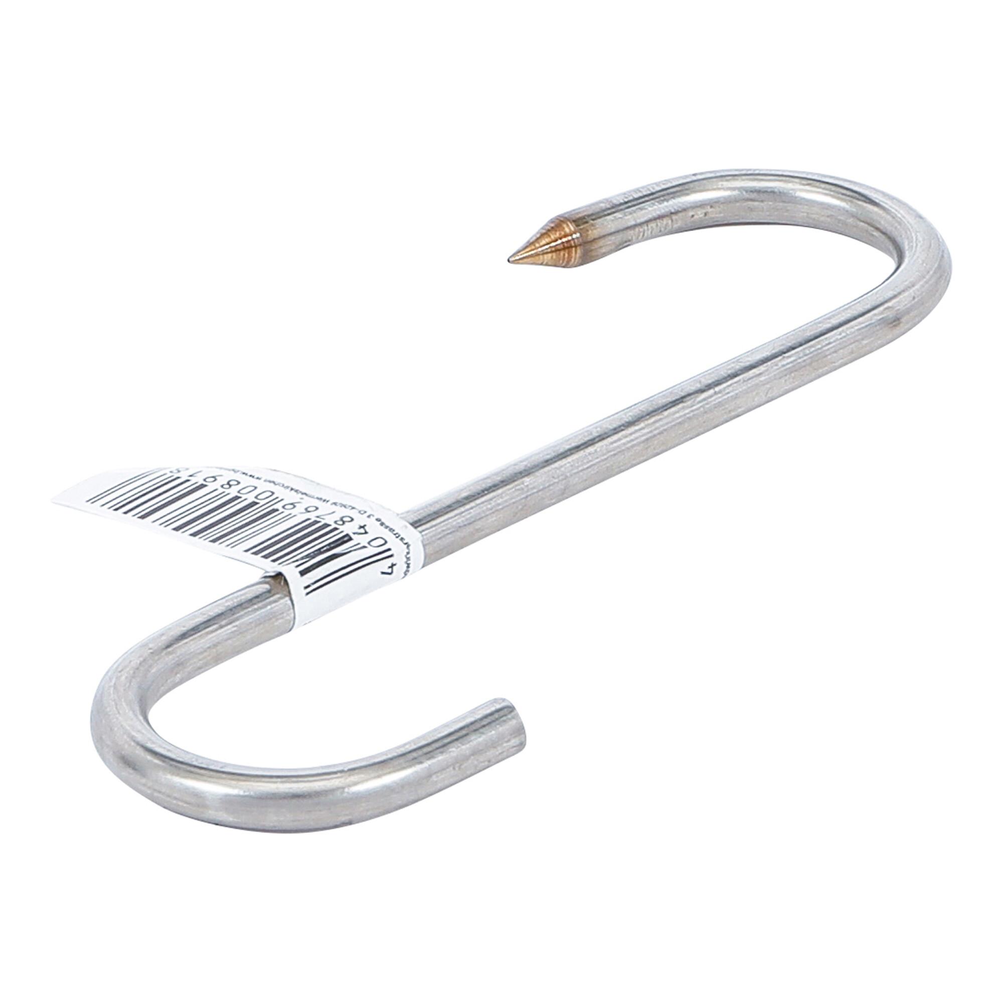 BGS Do it yourself Fleischerhaken INOX 120 mm (80912)