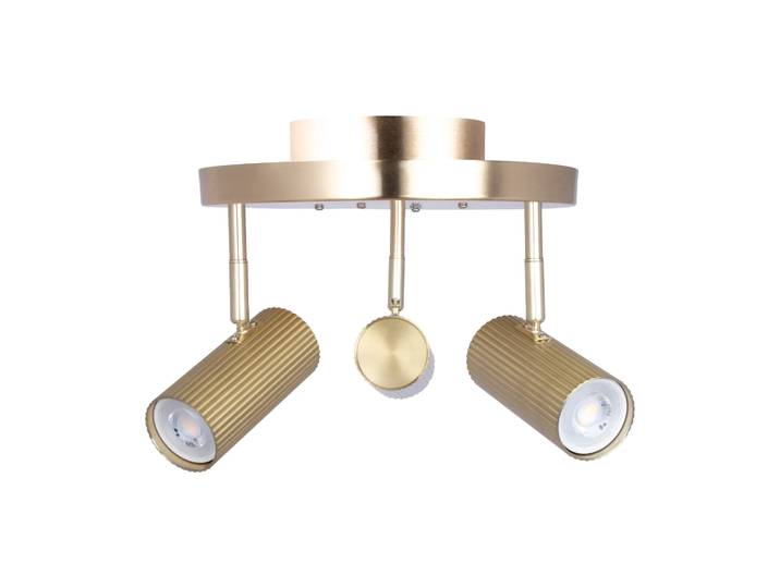 Globen Lighting Plafonnier Hubble 3 Laiton brossé