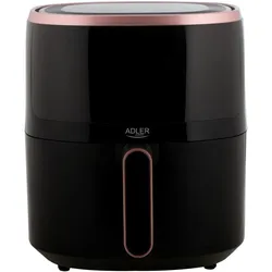 Adler AD 6322, Fritteuse, Schwarz, Pink