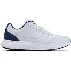 FootJoy Hampton Herrenschuhe - white/navy / weit / 43