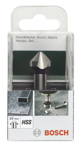 Bosch Accessories 2609255121 Kegelsenker 10.4mm HSS Zylinderschaft 1St.