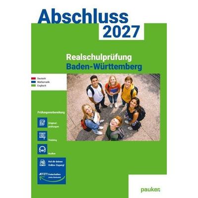 Realschule Baden-Württemberg | pauker Aufgabenband 2027, Taschenbuch von , Bergmoser + Höller, 978-3-88997-905-6