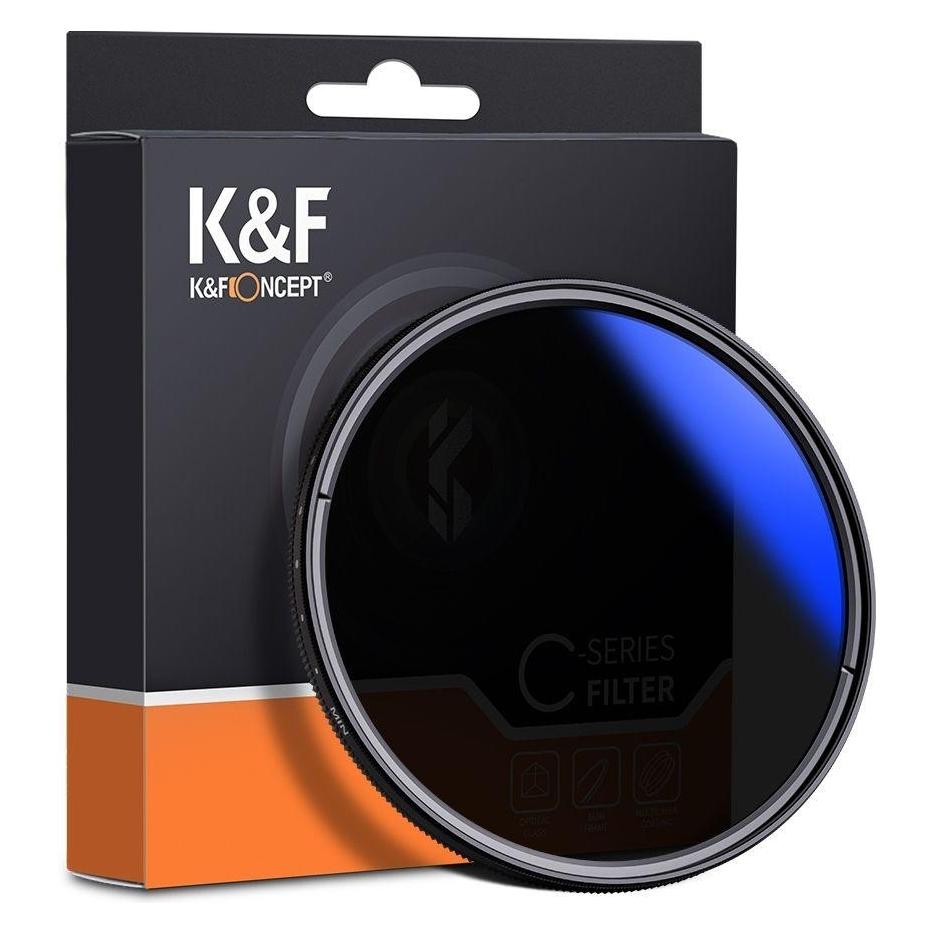 K&F Concept Filtr Kf Filtr 43mm X Fader Szary Regulowany Nd2-nd400 / Kf01.1396 (43 mm, ND Filter) (37162176)