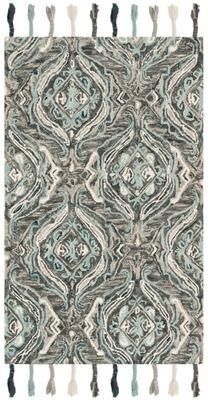 SAFAVIEH Handmade Suzani Lefkothea Boho Tribal Wool Rug