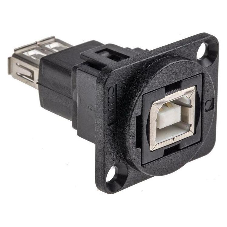 RS PRO FT USB 2.0 B-A Ni CSK (8741194)