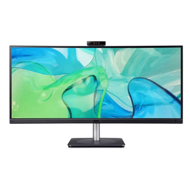 34" (86,36cm) Acer CB3 CB343CURDbemiiphcuzx schwarz/silber 3440x1440 1x DisplayPort 1.2 / 1x USB-C mit Displayport / 2xHDMI 2.0