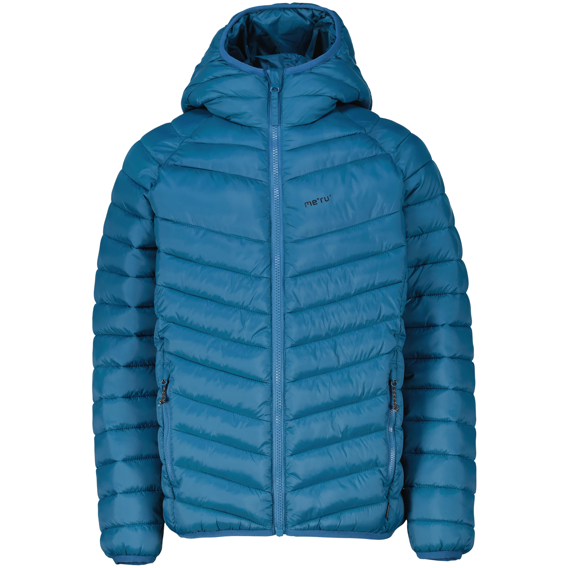 Bergzeit Basics Meru Villarica Kinder Isolationsjacke blau Größe 152 Trekking Isolierend
