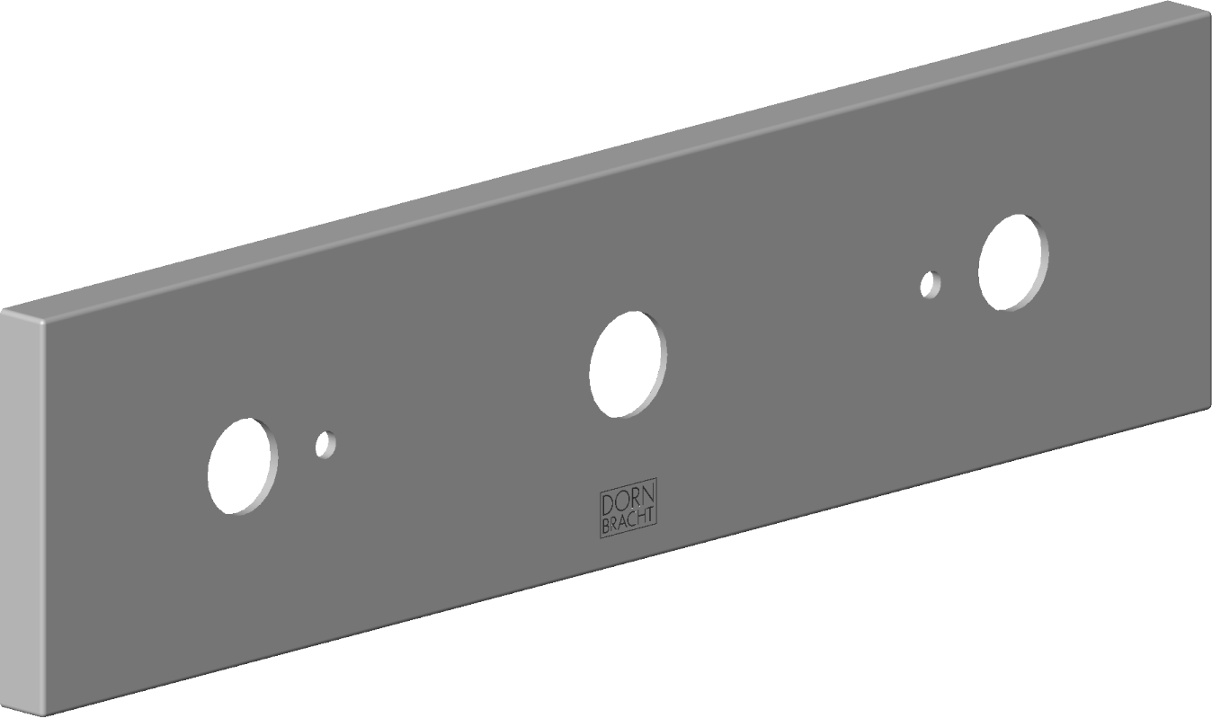 Dornbracht rosace 092778031-00 chromé