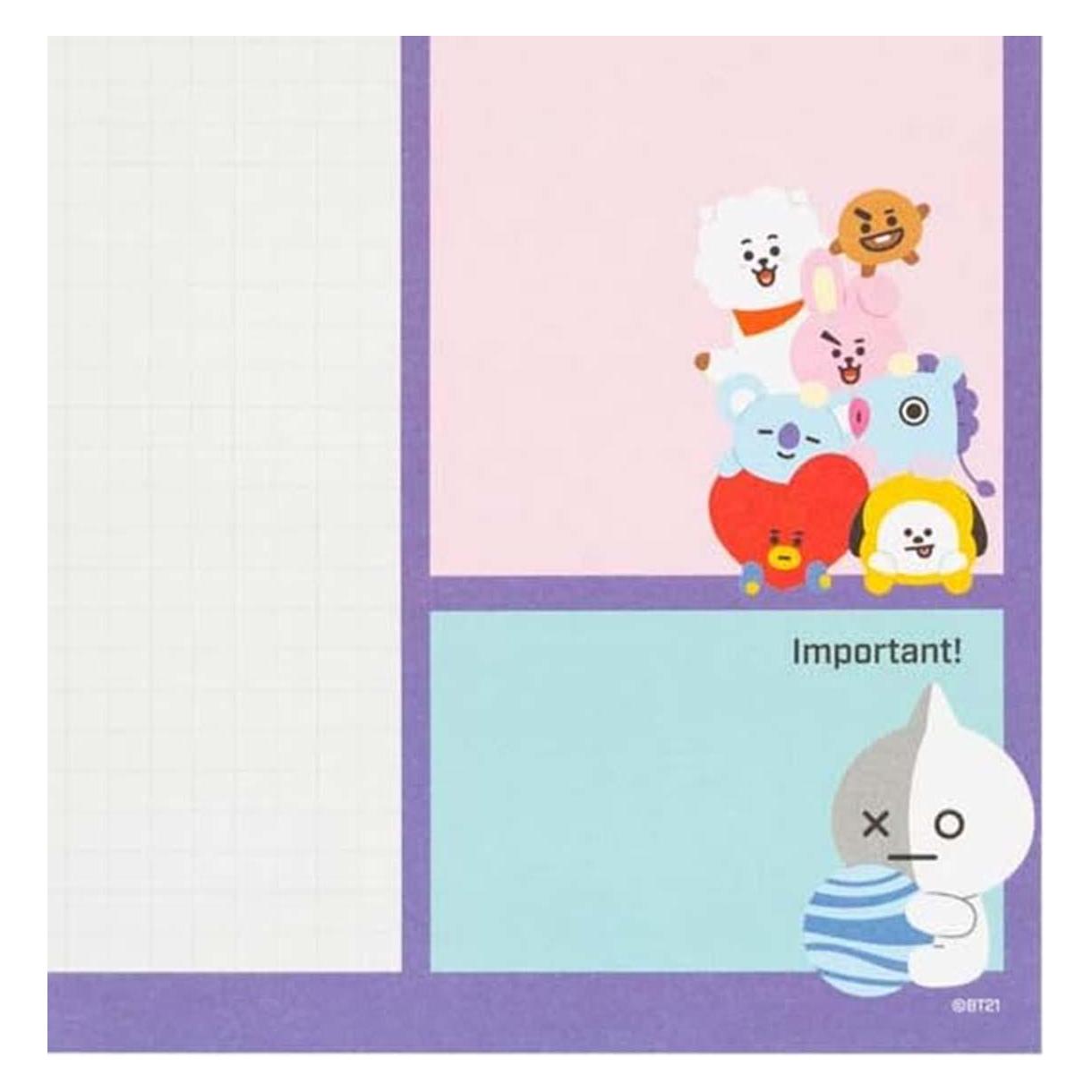 Line Friends BT21 - Tagesplaner A5 (A5) (BNE0017)