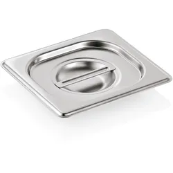 18x WAS Germany GN Deckel 1/6 Chromnickelstahl 18/8, Edelstahl