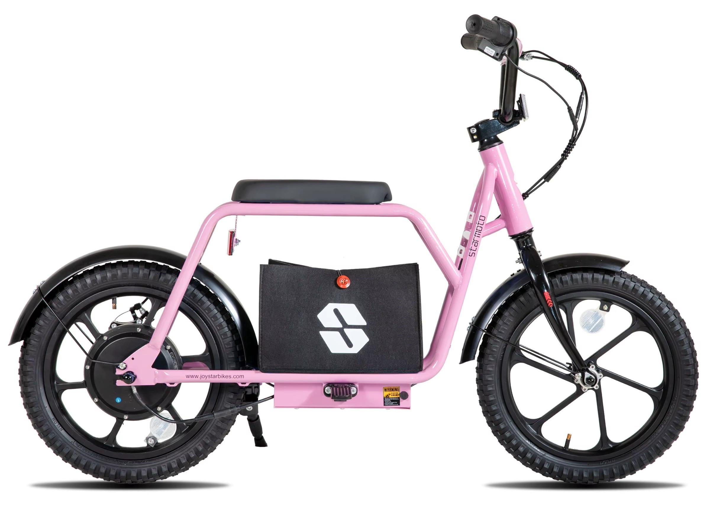 Kinderfahrrad - 16-Zoll-Kinderfahrrad - Aluminiumfelgen - Stahlgabel - Kohlenstoffstahlrahmen - V- und Scheibenbremsen - Rosa
