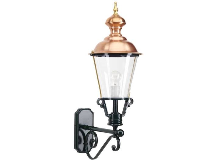 Nostalgische muurlamp Baarn zwart KS Verlichting - 7180