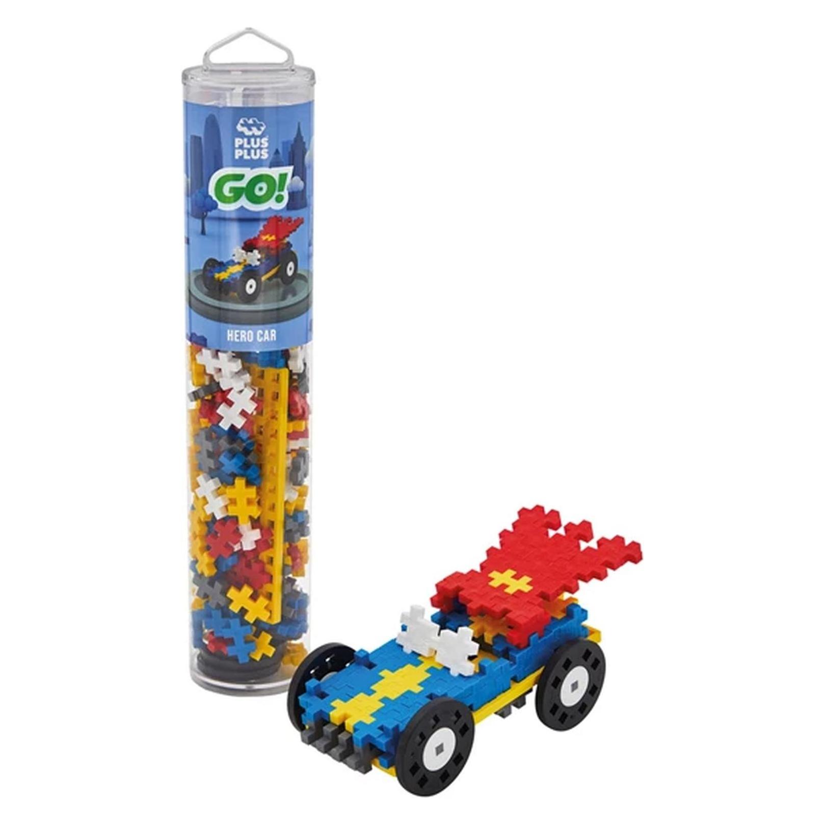 Plus-Plus Kreativ Bausteine Go. Auto Superheld (014-4259)