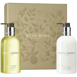 600ml MOLTON BROWN Orange & Bergamot Handpflege-Set (Handseife 300ml + Handcreme 300ml)