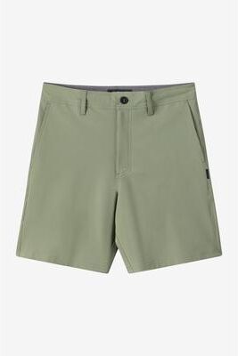 O'Neill s Trvlr Recon 18"" Hybrid Shorts in Sage, Size 38, Elastane/Polyester"
