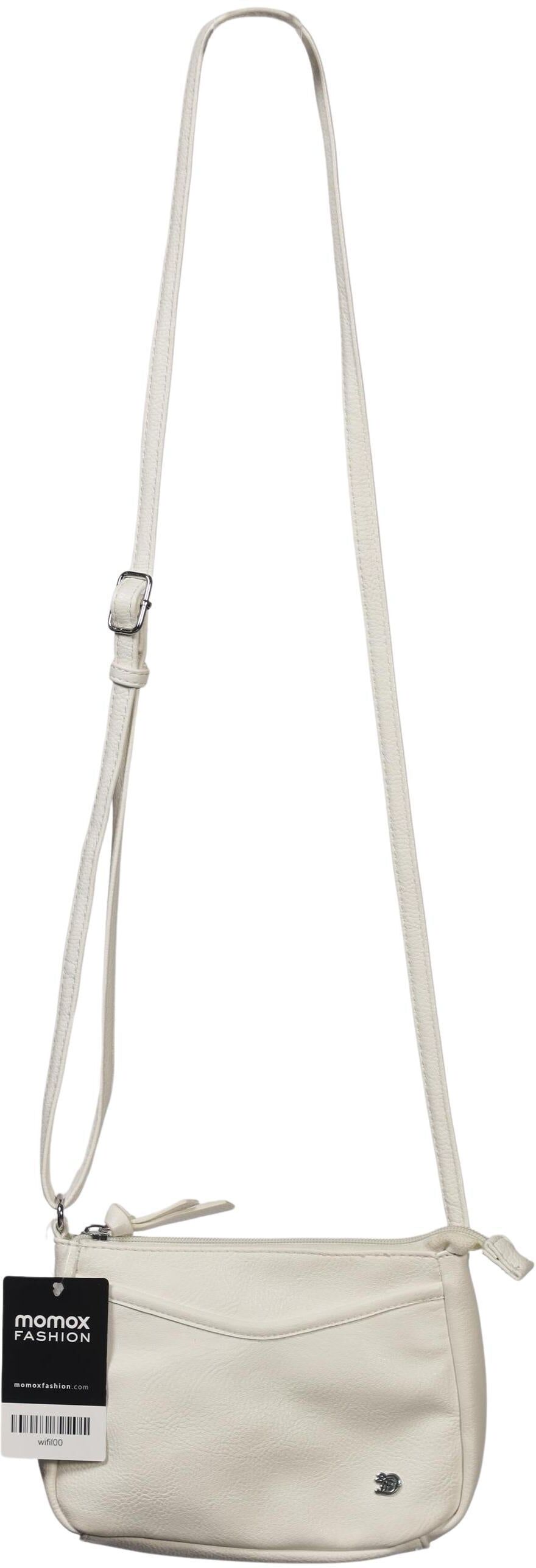 Tom Tailor Damen Handtasche klein, Cremeweiß, Synthetik / kein / Etikett - Second Hand