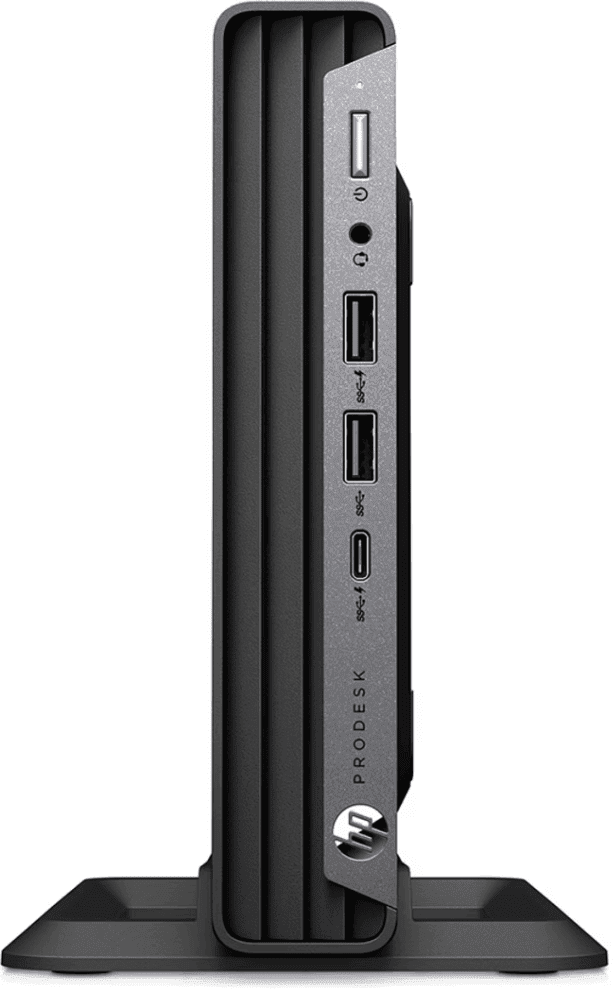 HP ProDesk 600 G6 Desktop Mini Intel Core i5-10500T 256GB SSD 16GB Windows 11 Pro Refurbished