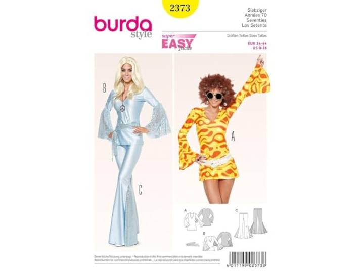 Burda Naaipatroon Zeventig 2373