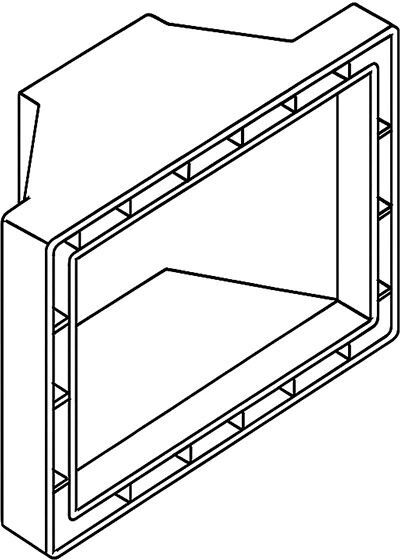 Pièces détachées pour Skimmer bouche large 7514019 Ubbink - Ecumoir skimmer bouches large et étroite