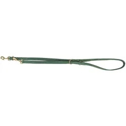 Trixie Pure adjustable lead, leather, S–M: 2 m/15 mm, sage (Hund, Allgemein), Halsband + Leine