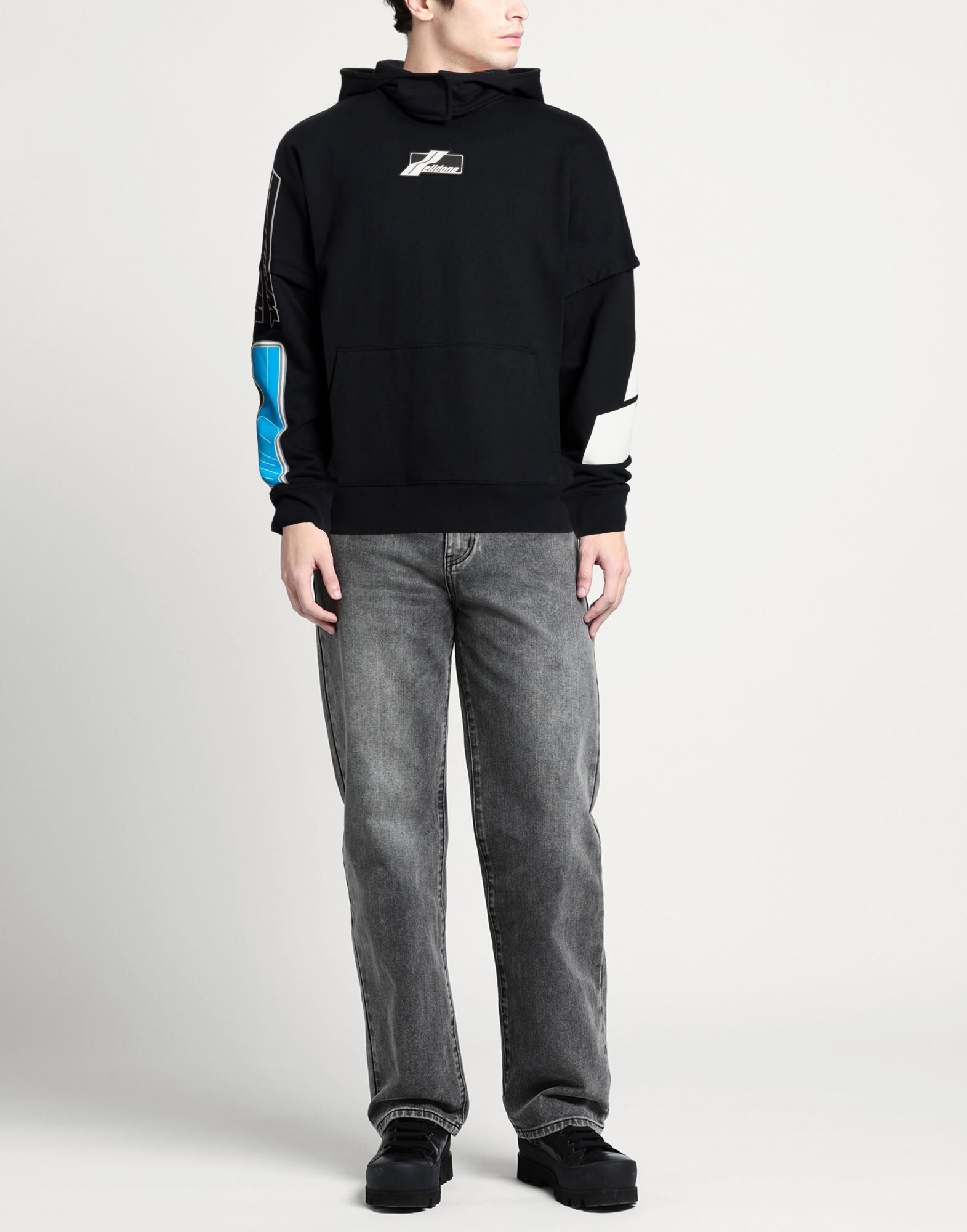 We11 Done Sudadera Hombre Negro XS Hombre