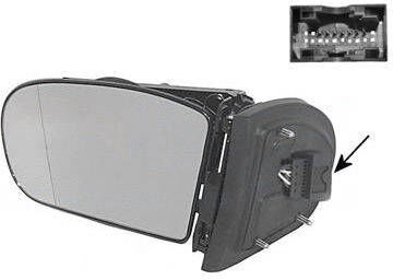 VAN WEZEL 3032853 Wing mirror