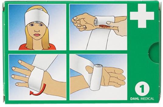 DAHL MEDICAL Tryckförband 1m Nr.1