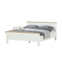 Primo Bettgestell 180 x 200 Trient ¦ weiß ¦ Maße (cm): B: 191 H: 98
