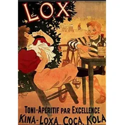 POSTER Toni Lox Aperitif 1895 A3 Rahmenlos