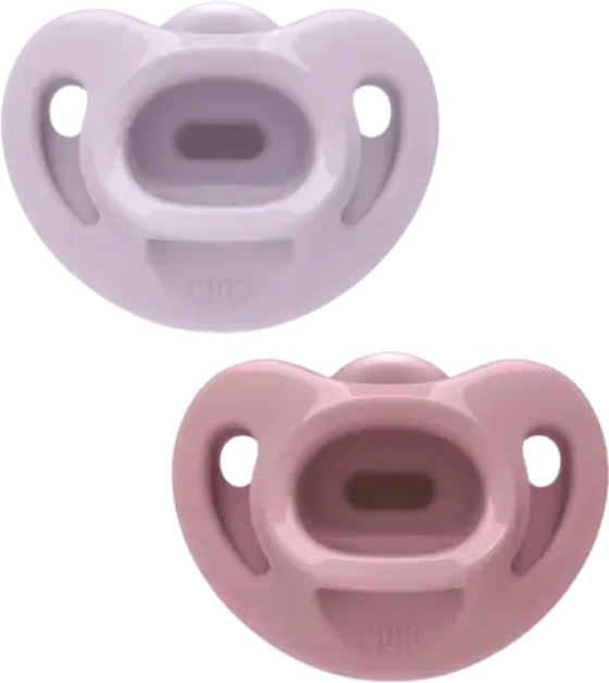 Nuk First Choice Soft Chupeta 0-6m Rosa 2 unidades