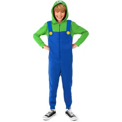 OppoSuits Luigi Onesie für Kinder (110, 116, 122, 128)