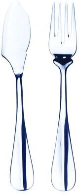 Mepra Roma Flatware Fish Set - 24 Pieces - Stainless Steel