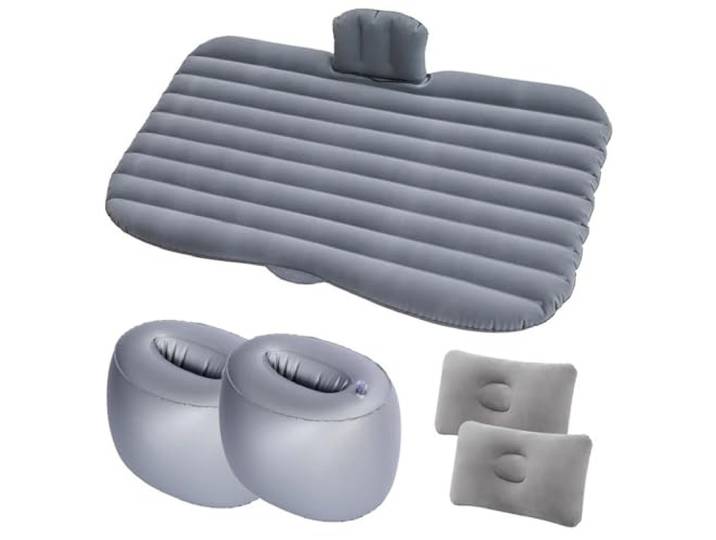 Auto-Reisebett Automotive Air aufblasbar Matratze Camping Sofa Rücksitz(F)