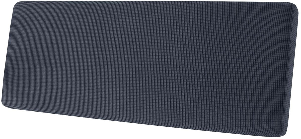 Omgoods Stretch Jacquard Sofa Kussenhoes met Antislip - Donkergrijs