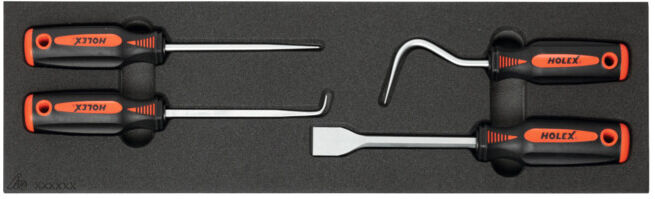 Holex Kits de grattage et de montage, Nombre d'outils: 4 (954795 4)