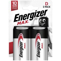 Energizer Max LR20 Mono (D)-Batterie Alkali-Mangan 1.5 V 2 St. E302306800