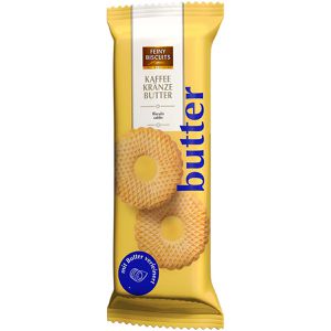 Feiny-Biscuits Kekse Kaffee Kränze Butter, 150 g
