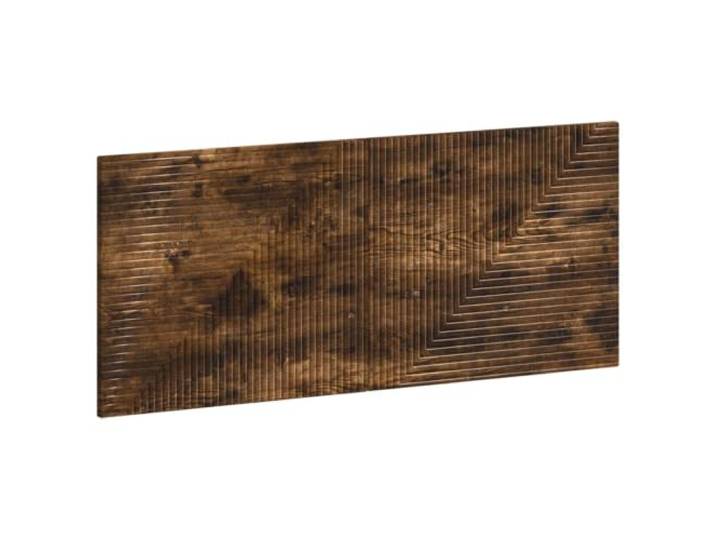Makastle Kopfteil Wandmontiert Raucheiche 120x50 cm Holzwerkstoff Feuchtigkeitsresistent