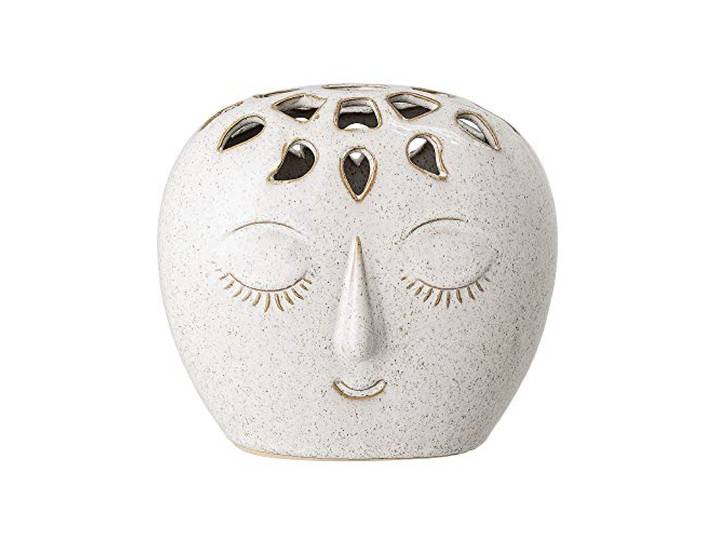 Bloomingville Vase\, blanc\, cramique