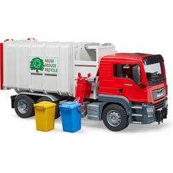 bruder MAN TGS Seitenlader Müll-LKW Fertigmodell Nutzfahrzeug Modell 3761