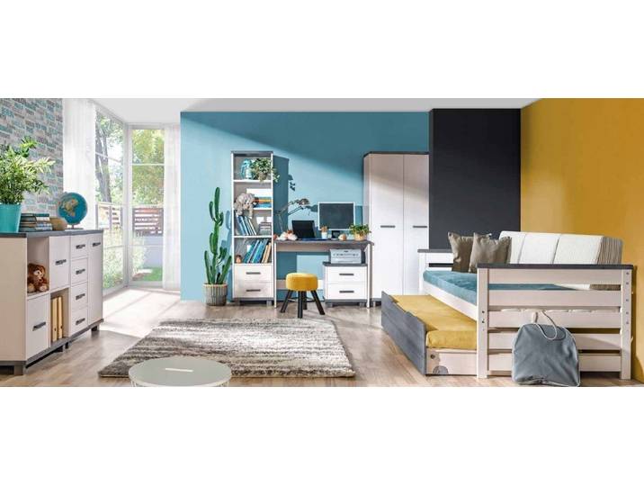 Xlmoebel Kinderbett Hochwertiges Designbett aus Holz für Kinder und Jugendliche (Designbett), Hergestellt in Europa