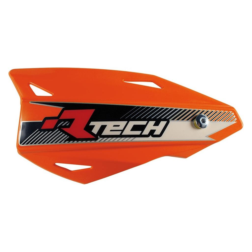 Racetech (Rtech) Ersatzkunststoffe Für Handschutz (Handbars) Vertigo / Alu / Atv Orange (REPPMVTAR00)