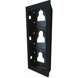 Comelit Group Montagerahmen 3 Module, schwarz UT9163B