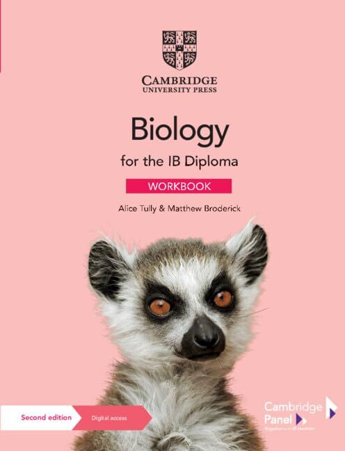 Alice Tully - Biology for the IB Diploma Workbook with Digital Access (2 Years) - Preis vom 13.10.2026 19:28:25 h