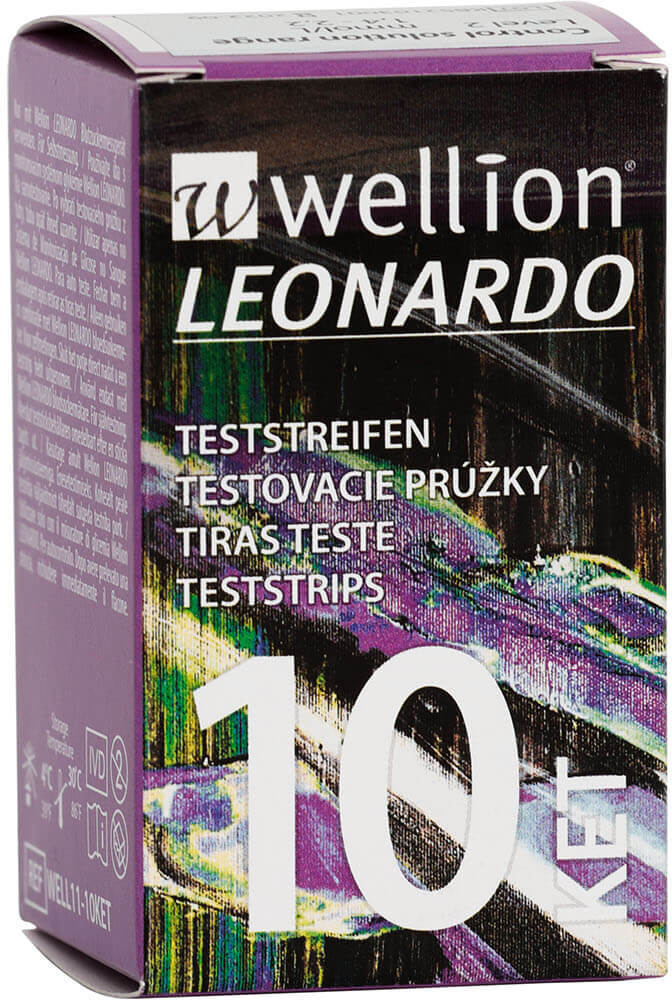 Wellion Leonardo Ketonen Teststrips (10 stuks)